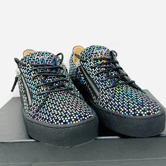 Giuseppe Zanotti MAY LONDON Shadout Disco Nero Size 10.5 Sneakers Men's Shoes
